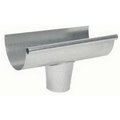 Amerimax Home Products Amerimax Home Products DE2653 5 in. Galvanized Gutter End With Drop Outlet 796955